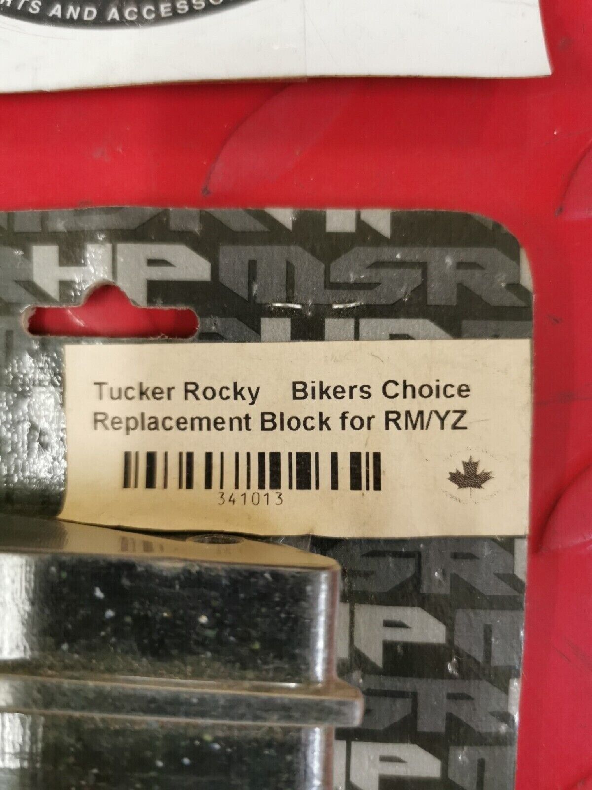 NOS MSR    RM YZ  CHAIN GUIDE REPLACEMENT BLOCK  334-1013  J11