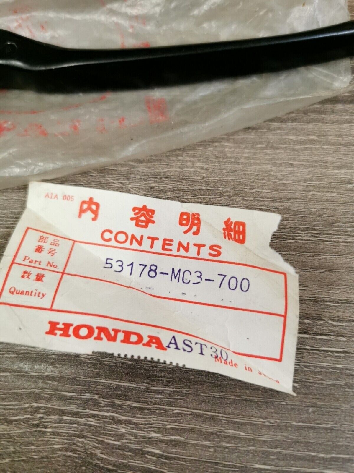 NOS HONDA CB750SC CB650C CB1100F LEVER L HANDLEBAR 53178-MC3-700 H48
