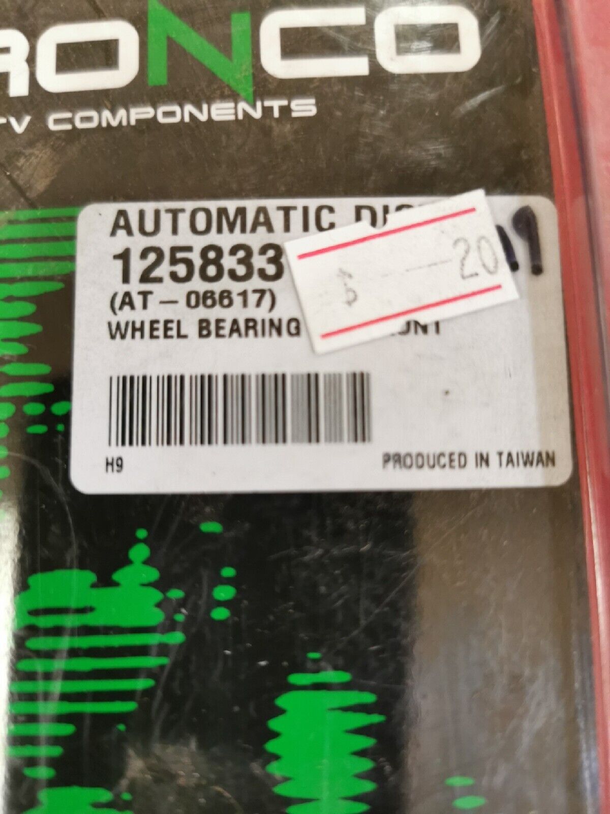 NOS BRONCO ATC250R TRX250 TRX300 TRX400  WHEEL BEARING KIT FRONT AT-06617  J13