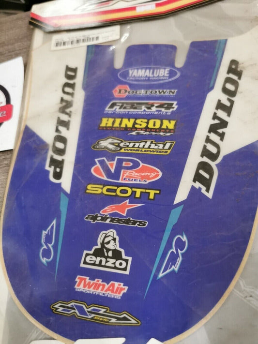 NOS N-STYLE YZ80 1993 - 2001 ULTRA RETRO REAR FENDER GRAPHIC STICKER N30-269 J45