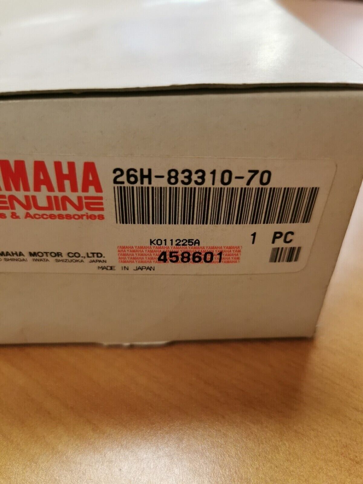 NOS YAMAHA XVZ1200 XVZ1300 FRONT FLASHER LIGHT ASSY 1 26H-83310-70-00 Y43