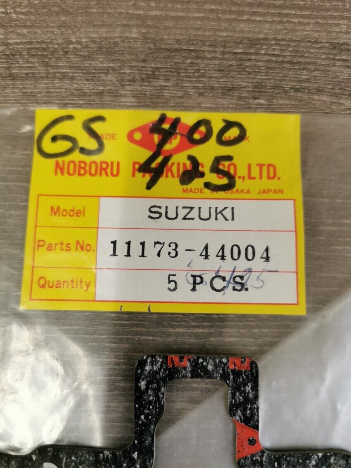 NOS NOBORU NP SUZUKI GS400 GS425 COMPLETE GASKET KIT SET 11173-44004 J46