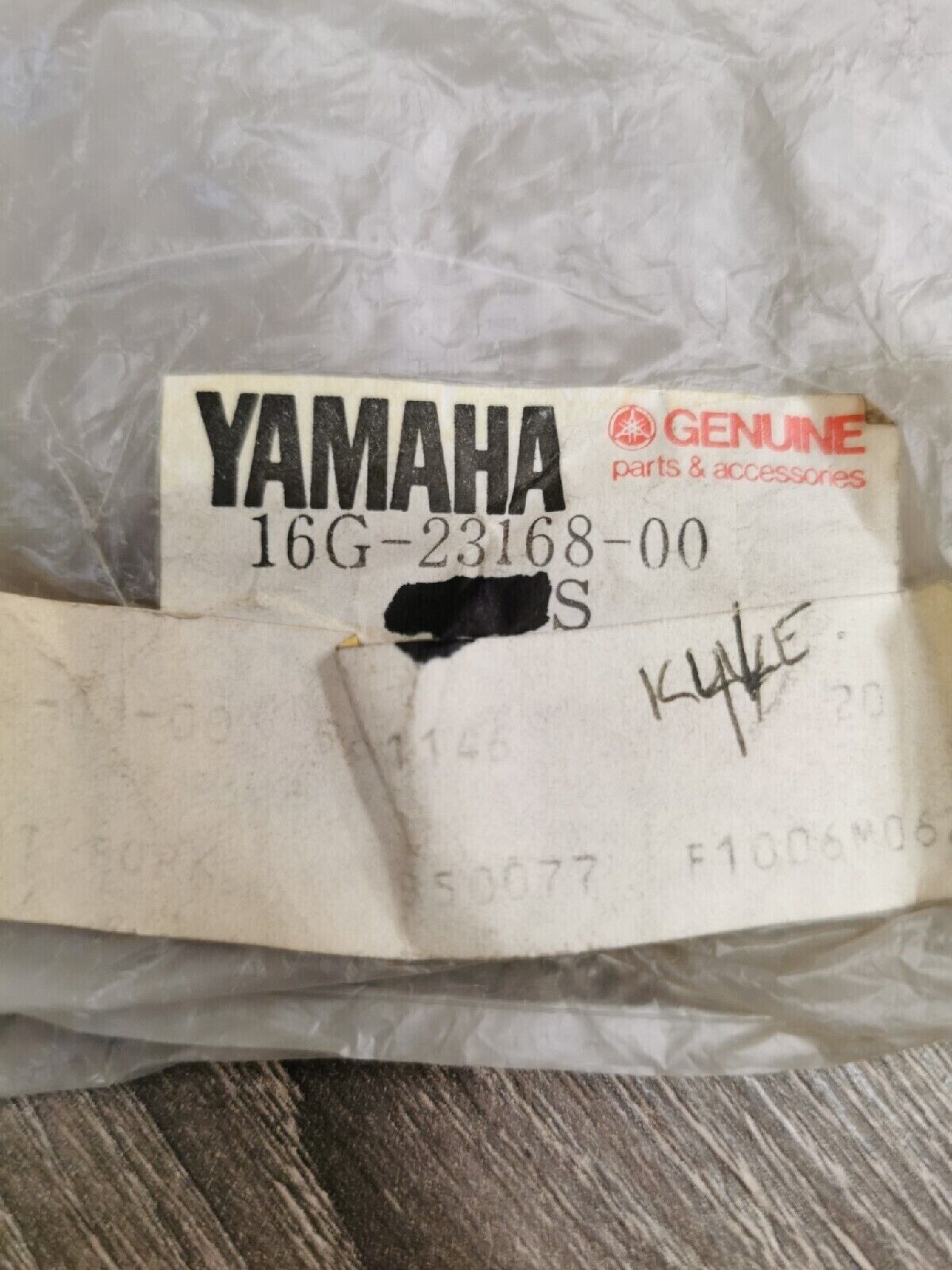 NOS YAMAHA Front Fork Cap 16g-23168-00 Y56