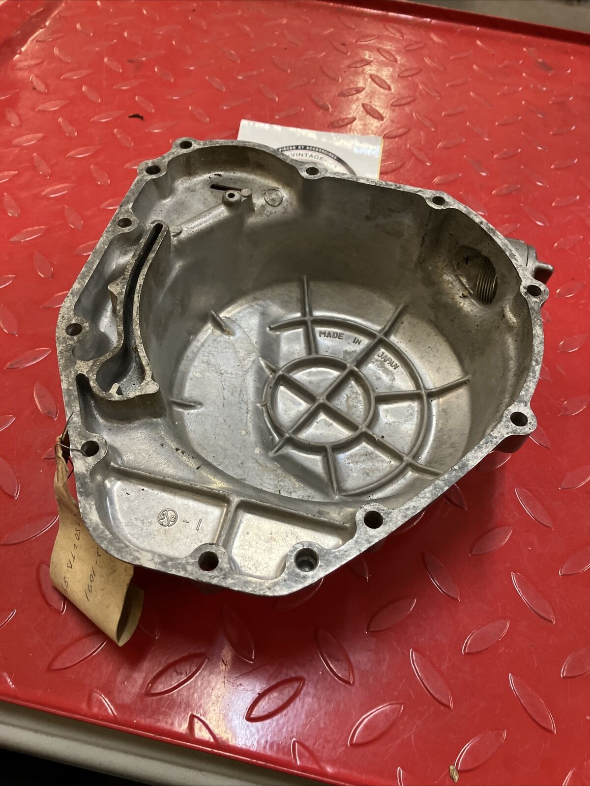 Kawasaki KZ650 KZ750 right crankcase clutch cover U1