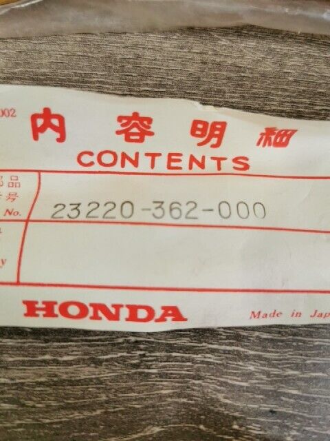 NOS HONDA XL175 1973 - 1977 COUNTERSHAFT COMP 23220-362-000 H87