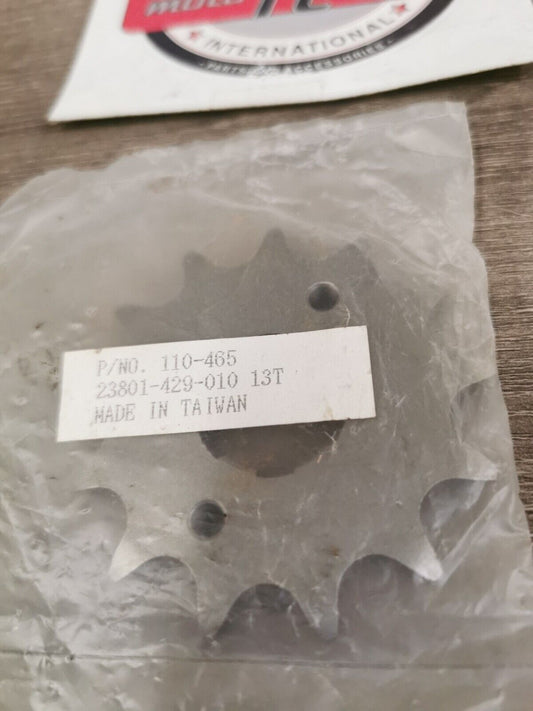 NOS HONDA XR500R XL250R XL250S SPROCKET DRIVE 13T 110-465 J19