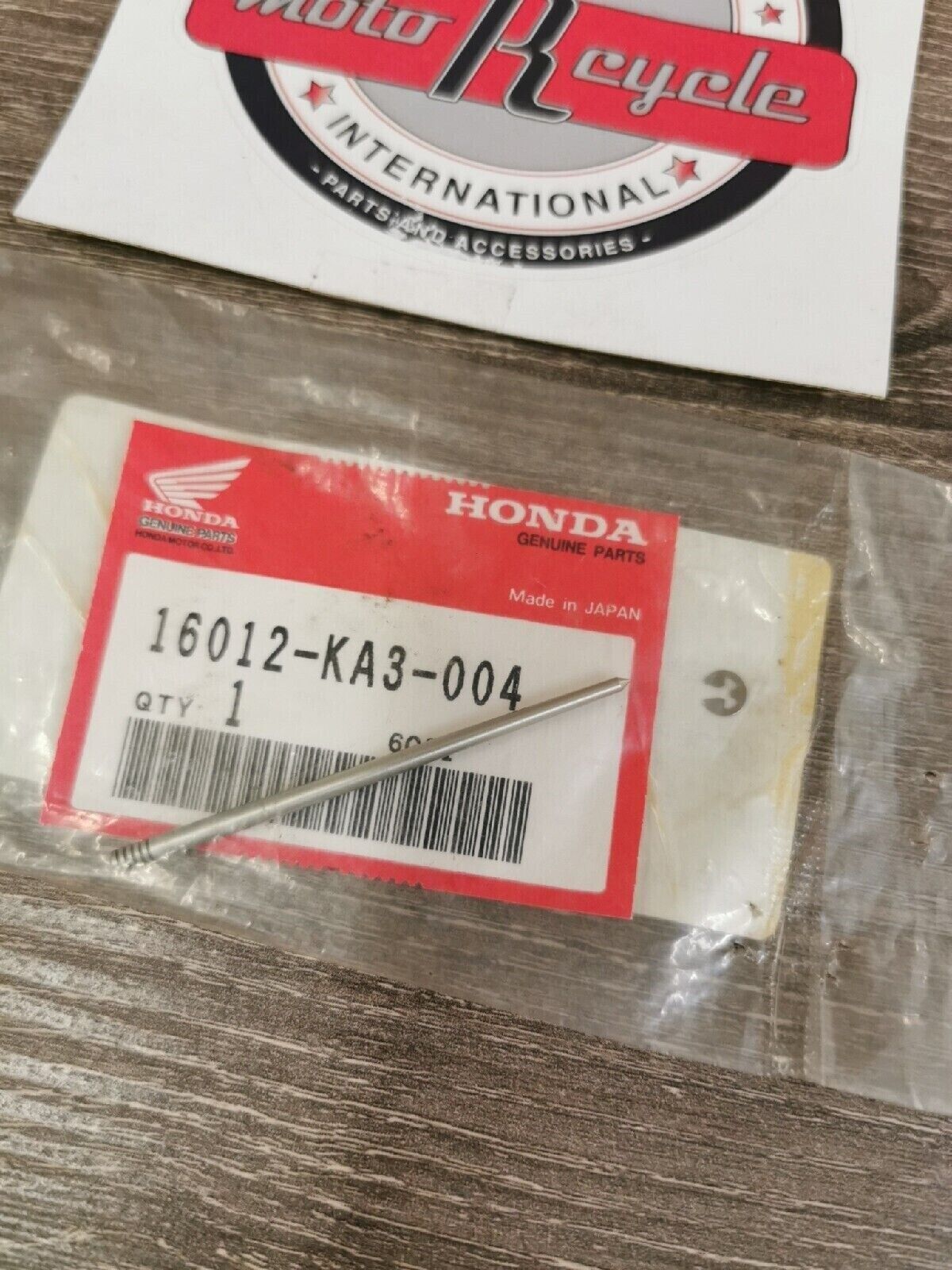 NEW NOS HONDA CR250R 1982 -1984 NEEDLE SET JET 16012-KA3-004 H44