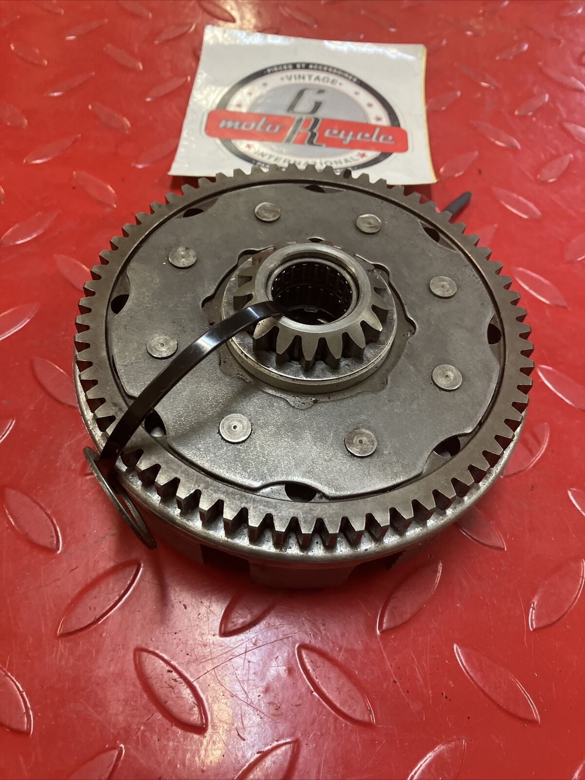 Honda CR125R 1984 clutch basker and hub