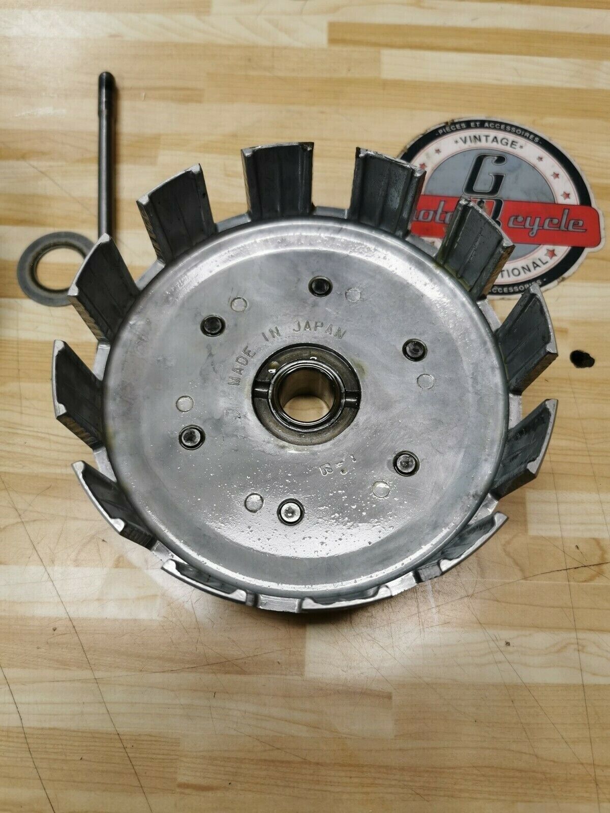 Kawasaki KX250 1981 complete clutch basket hub housing pressure KDX250 1980 1982