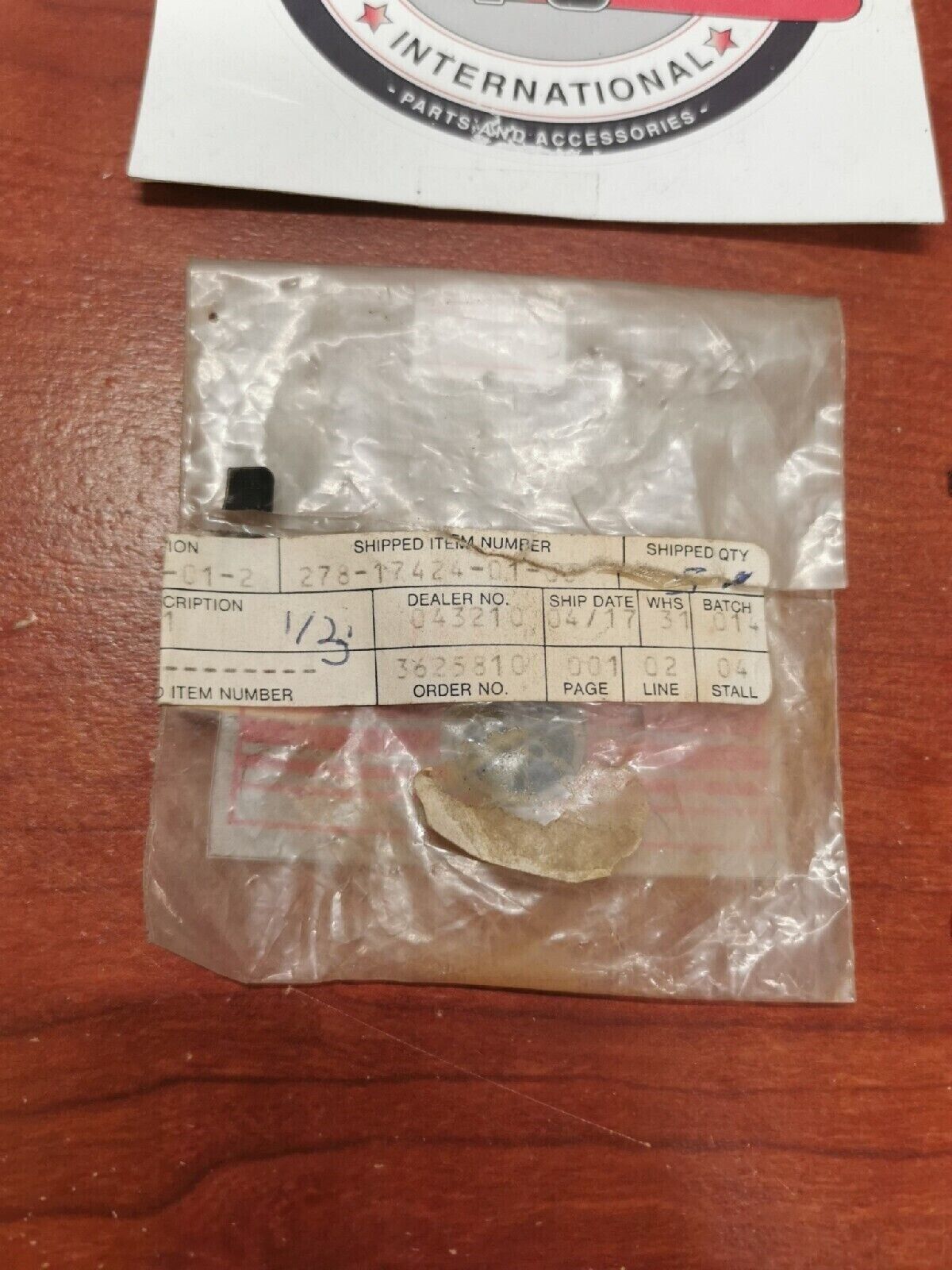 NOS Yamaha CIRCLIP 1 278-17424-01-00 Y69