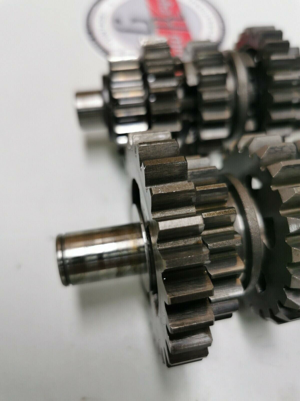 Suzuki RM250 1976 transmission mainshaft countershaft main counter shaft gear