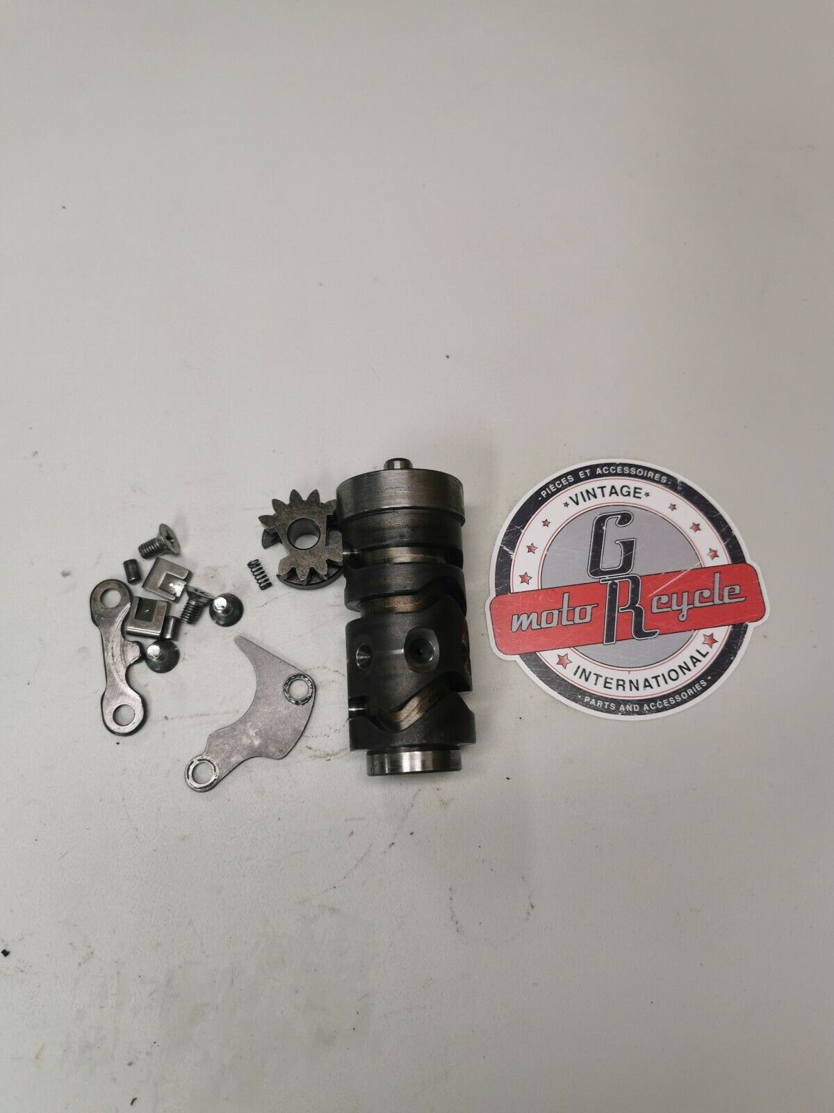 Suzuki PE175 1982 transmission gearshift gear shift drum cam