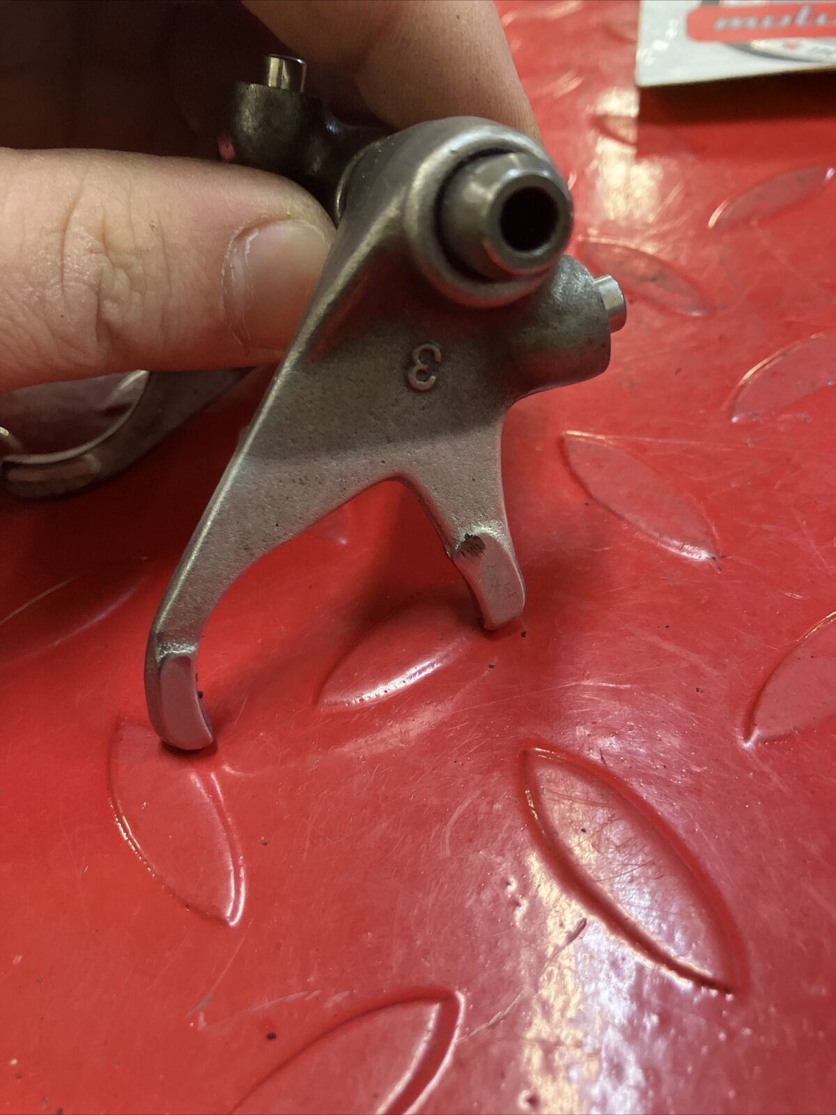 Yamaha DT200 1984 transmission gearshift gear shift fork