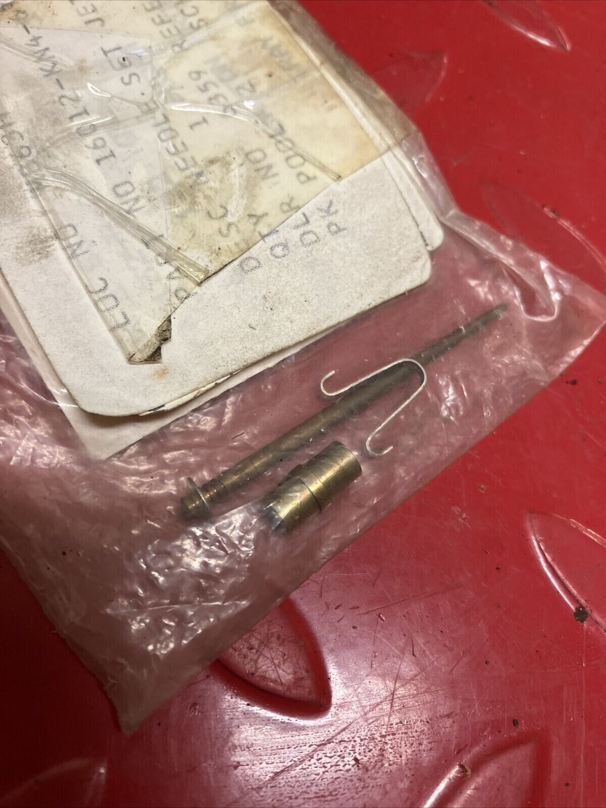 Honda XR100R 1985 1986 carburetor needle jet set U3