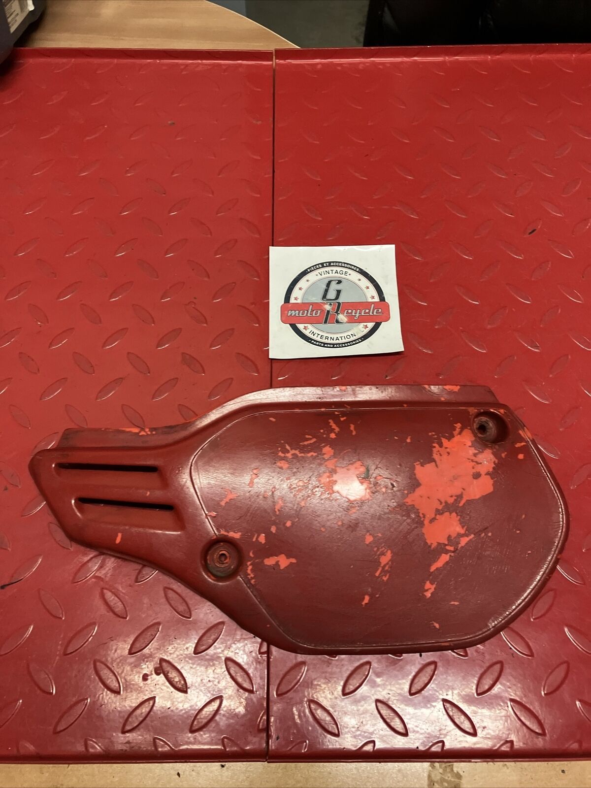 Honda CR80R 1986 left side cover panel 1985 1987