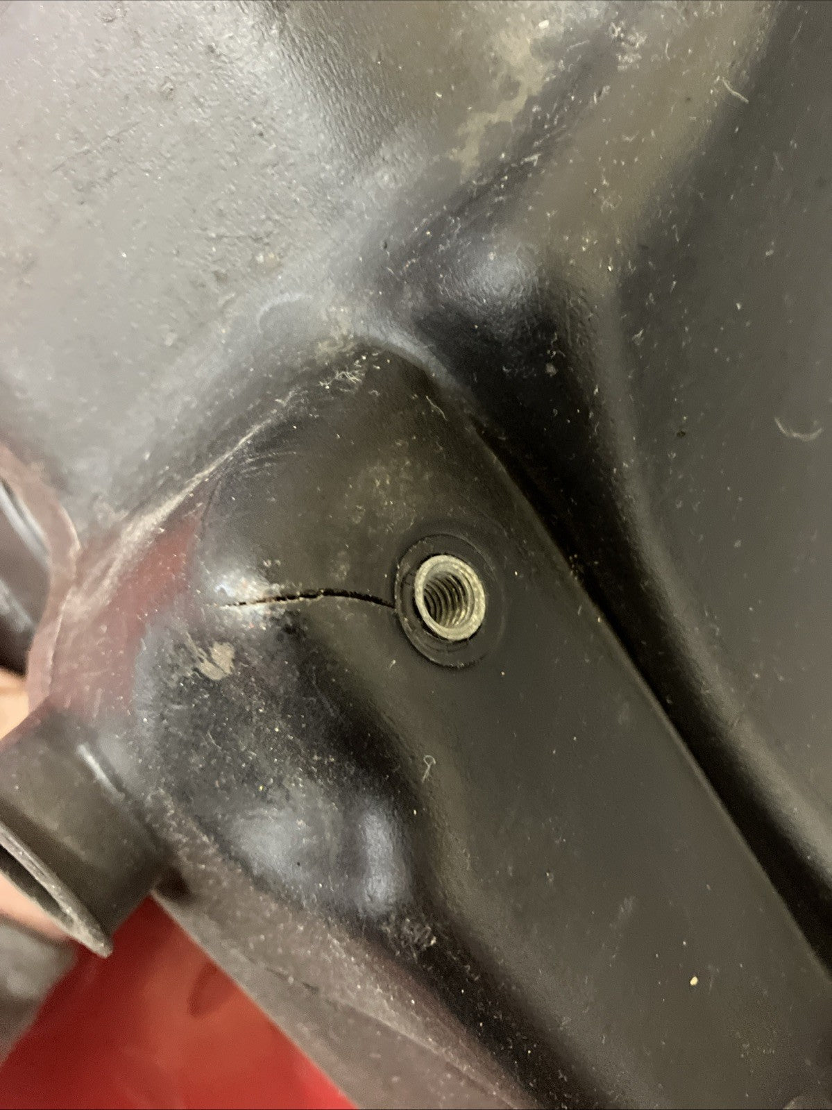 Honda CR250R 1984 Airbox air box cleaner filter housing boot connecting tube 2