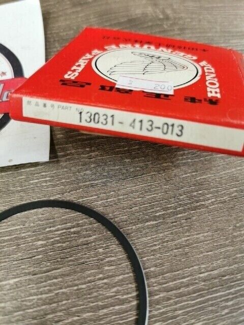 NOS HONDA CB400A CB400N CM400T CM400E RING SET PISTON 0.50 13031-413-013 H89