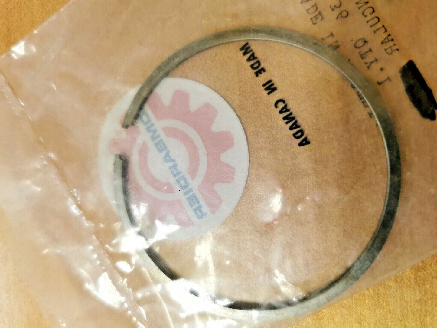 NOS CAN-AM TNT MX175 PISTON RING 1ST OVERSIZE 420-215-136 CA5