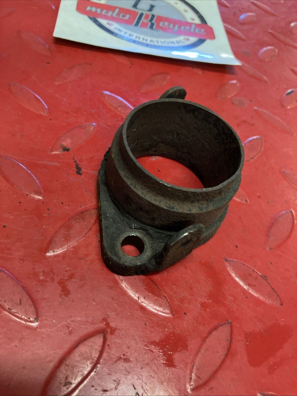 Can-Am TNT250 MX1 TNT 250 cylinder exhaust manifold flange 420-273-695 U3