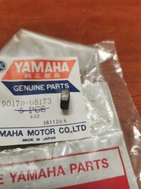 NOS Yamaha BT1100 SR500 XT500 XV1000 XV1100 HEXAGON NUT 90170-08173-00 Y162