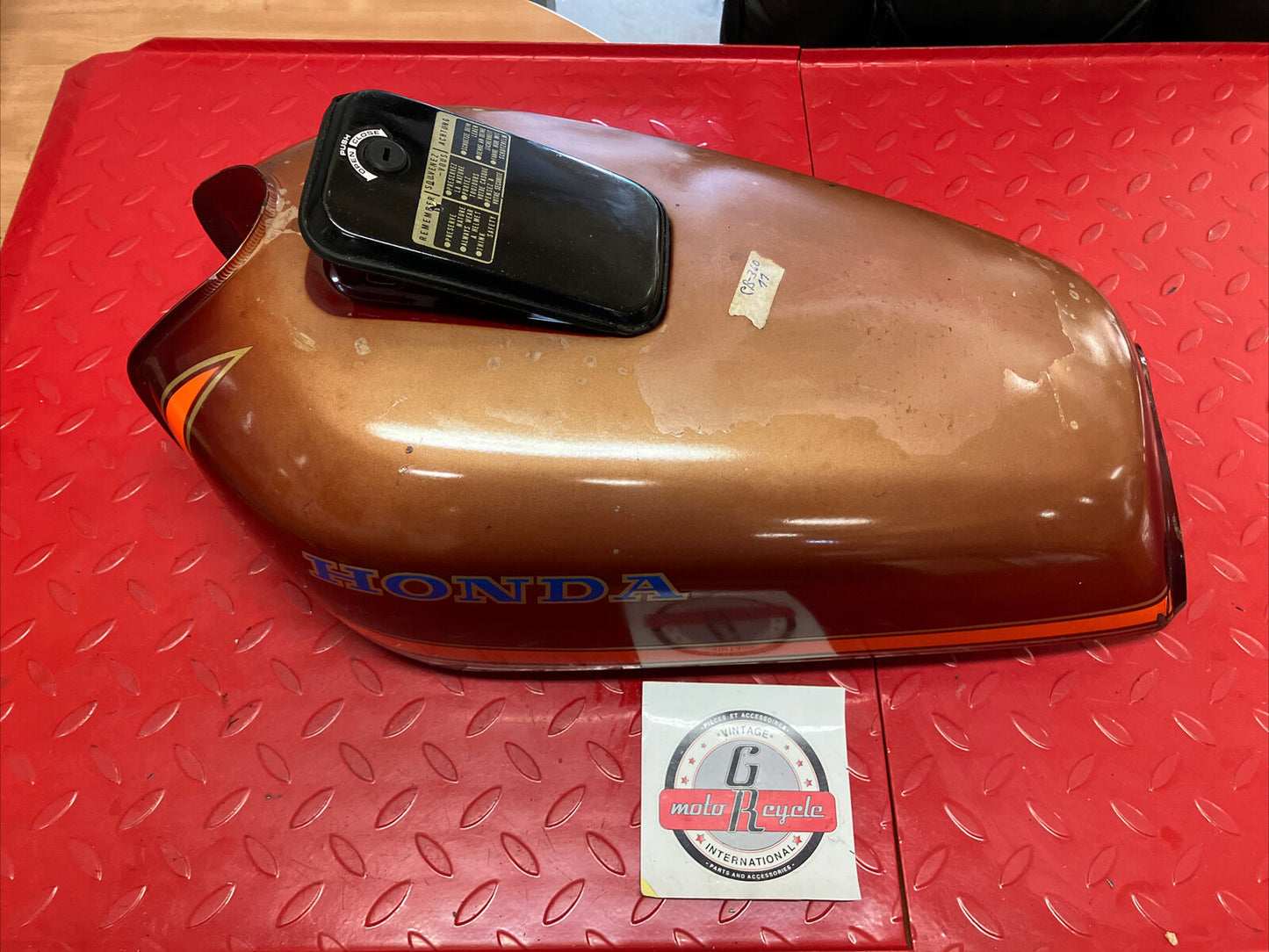 Honda CJ360 1977 fuel tank CJ360 T gas petrol reservoir 2