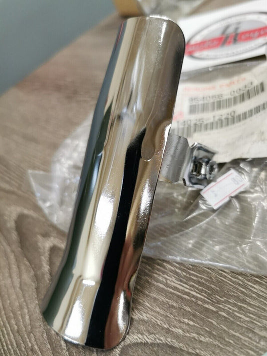 NOS KAWASAKI KZ440 1980 - 1983 COVER MUFFLER L H 14025-1220 K29