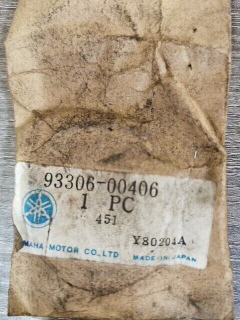 NOS YAMAHA YFM4FAV YFM4FAT YFM350DER YFM4FAS BEARING 93306-00406-00 Y131