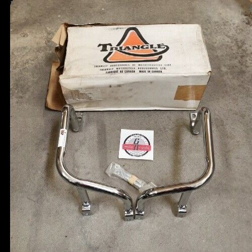 NOS TRIANGLE CX500 CX650 ENGINE GUARD CRASH BAR CHROME 4425-6476