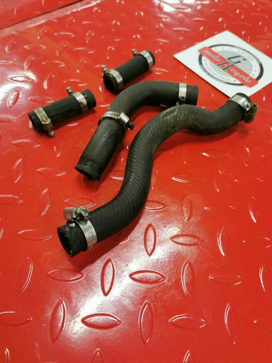 Suzuki RM250 2003 radiator hose inlet outlet pipe joint 17851-37F00 17852-37F00