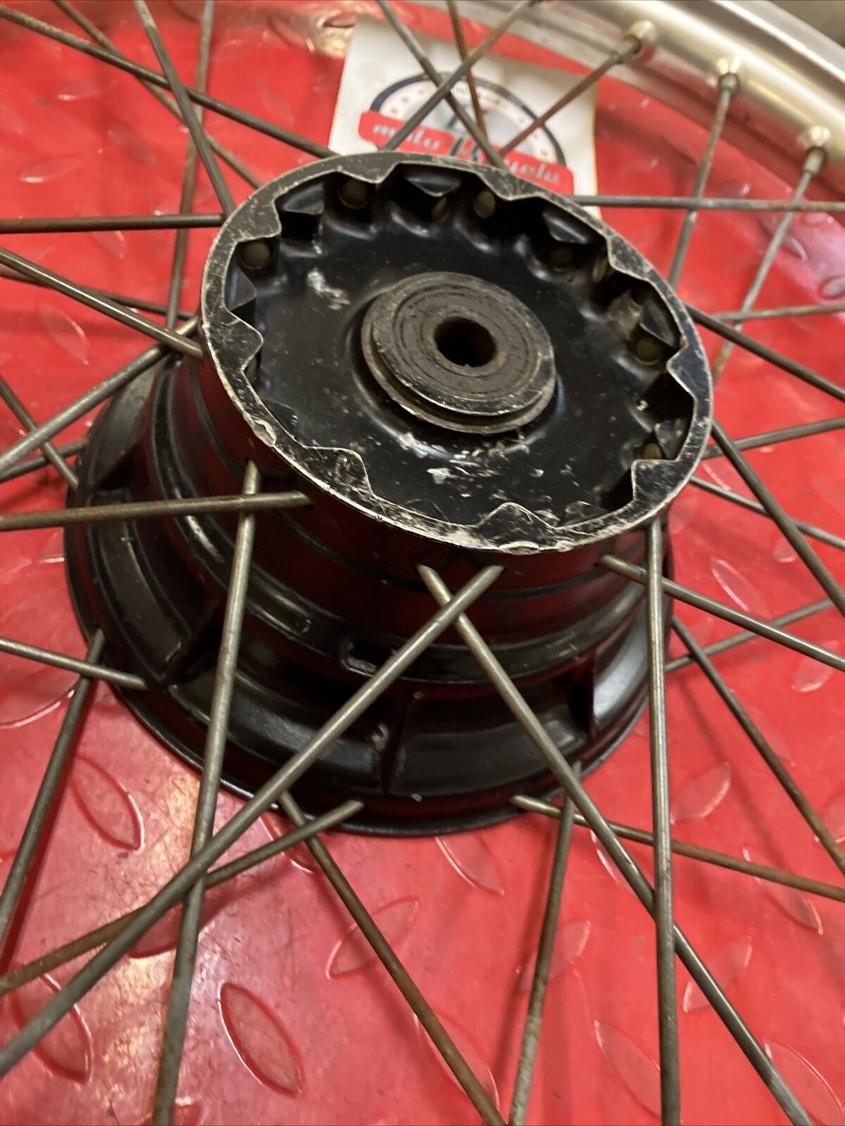 Suzuki RM125 1984 front wheel rim hub RM250 RM500 54110-14121