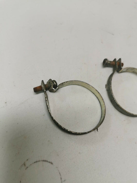 Honda XR200R 1984 front forks boots cover gaitors band clamp holder