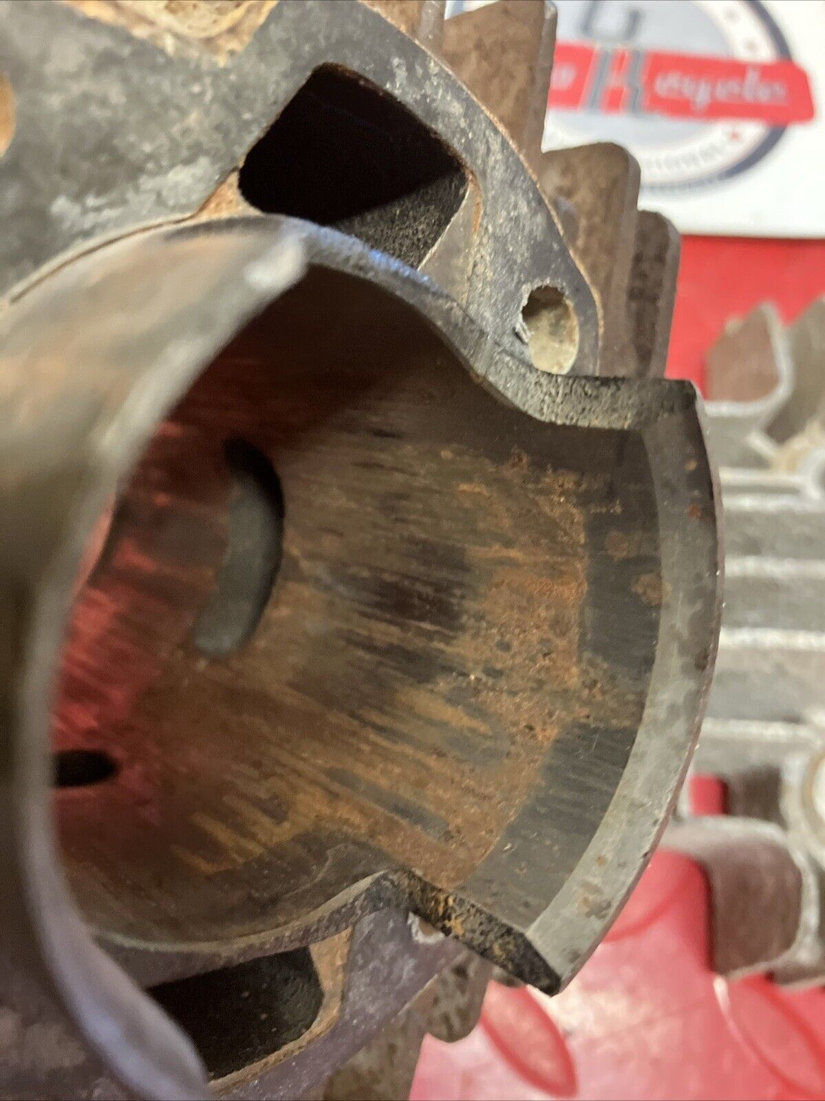 Suzuki RV90 1975 Cylinder jug barrel head STD need rebore