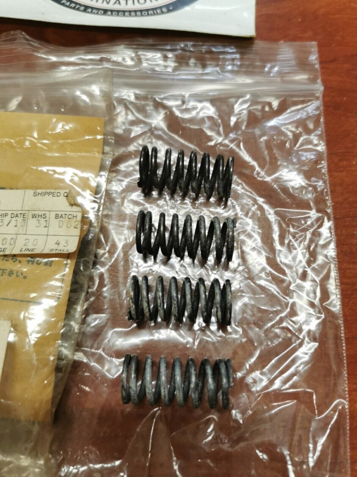 NEW NOS Yamaha RT100 YZ50 MX100 DT100 COMPRESSION SPRING QTY4 90501-20125-00 Y92
