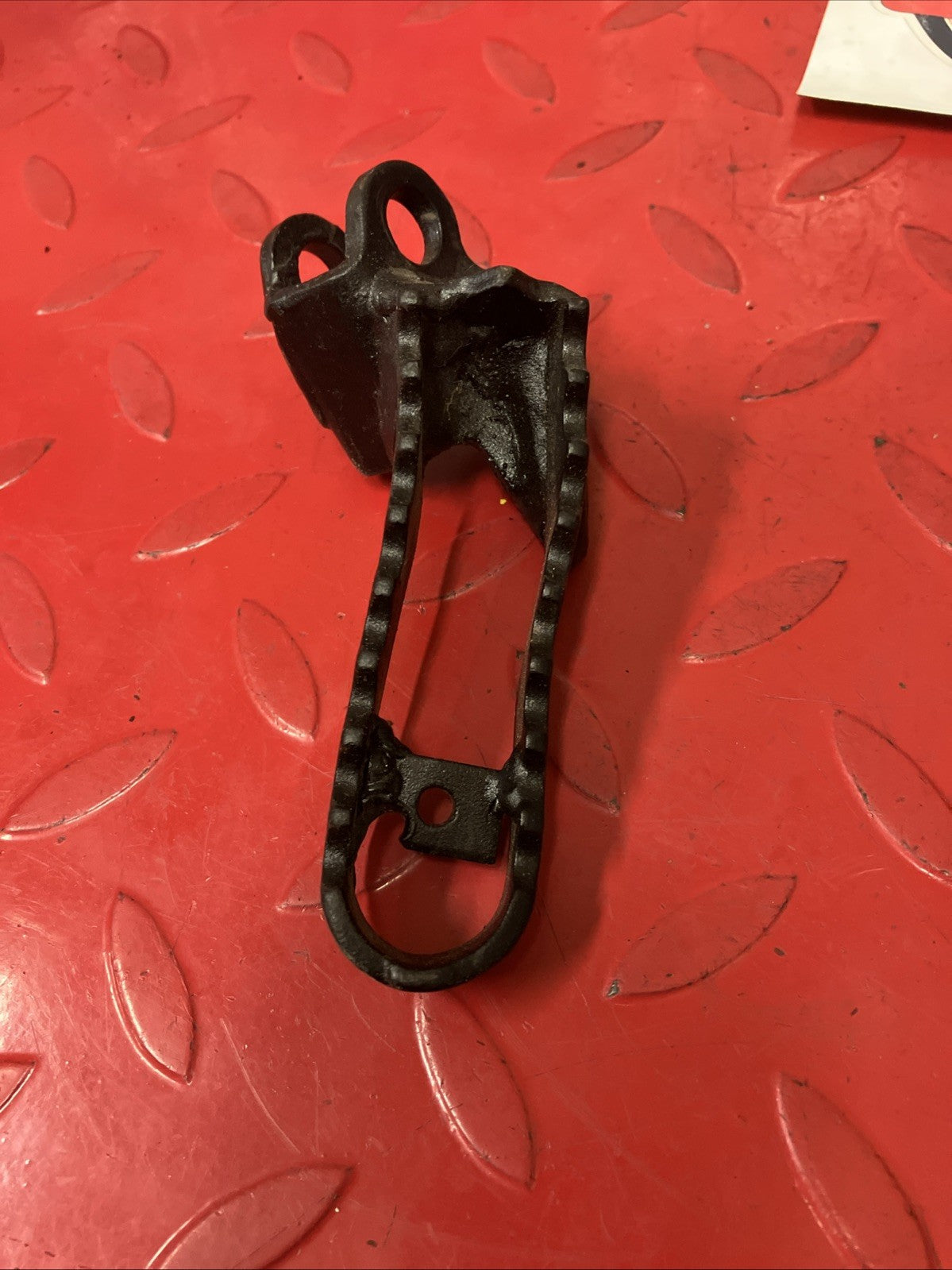 Honda CR250R 1984 Right footpeg footrest foot peg rest spring