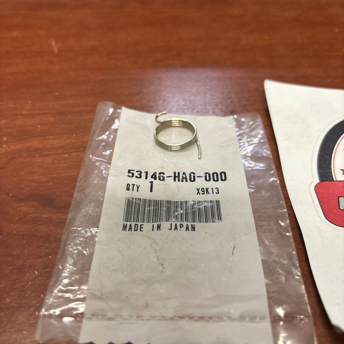 NOS Honda ATC250ES TRX200 D SX TRX250 THROTTLE RETURN SPRING 53146-HA0-000 H145