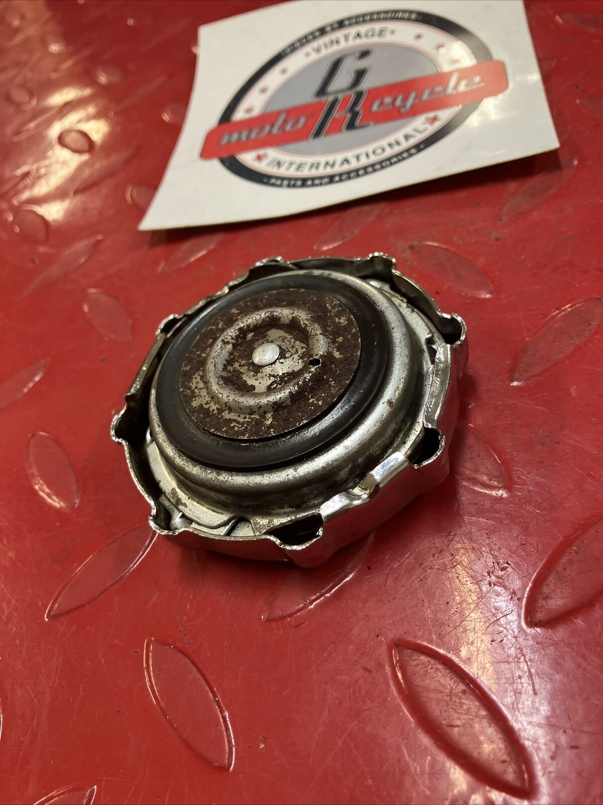 Benelli Volcano 180 1970 fuel tank gas petrol reservoir cap