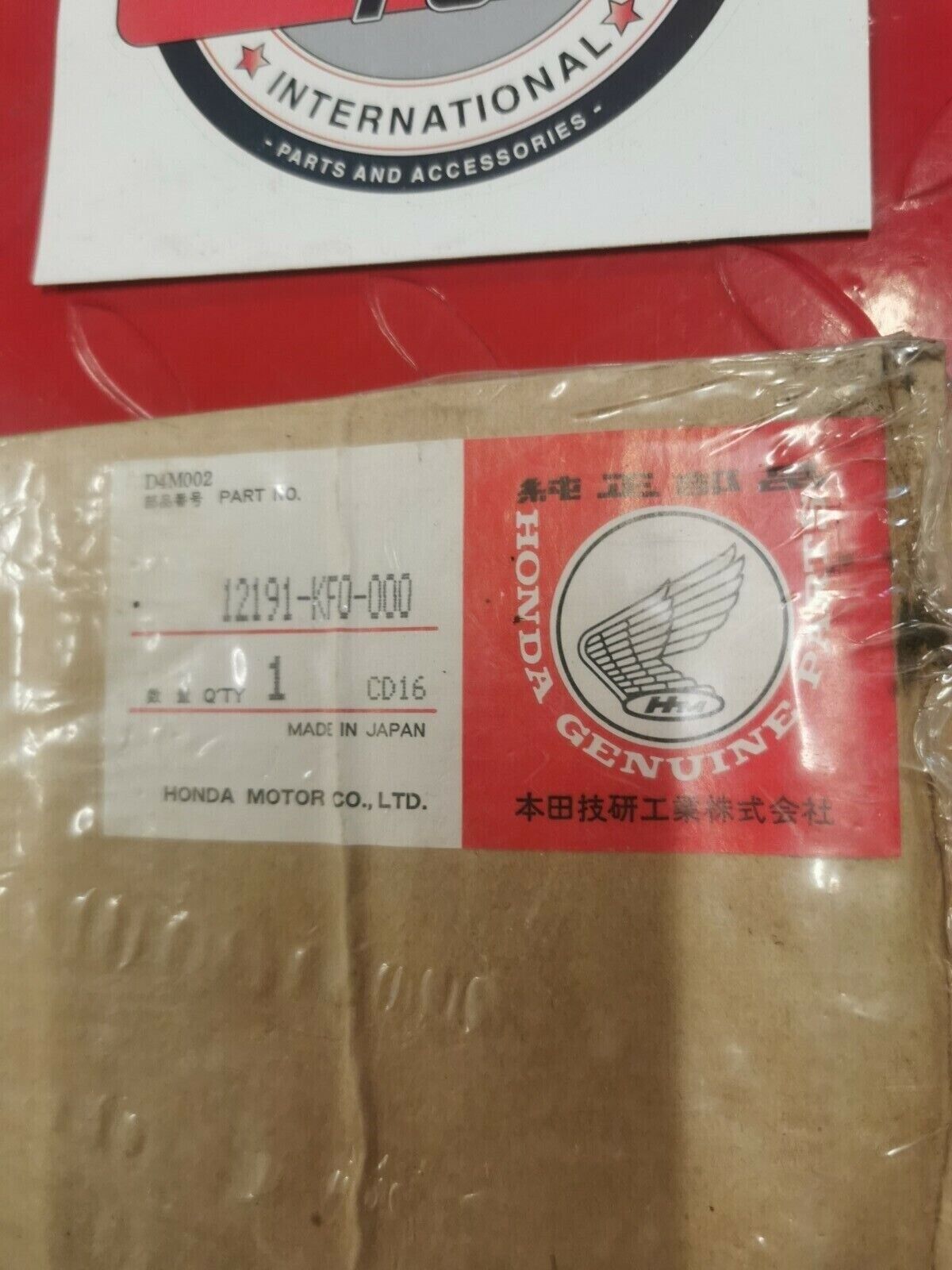 NOS Honda 1983 - 1985 XL350 XR350 CYLINDER GASKET 12191-KF0-000 H2