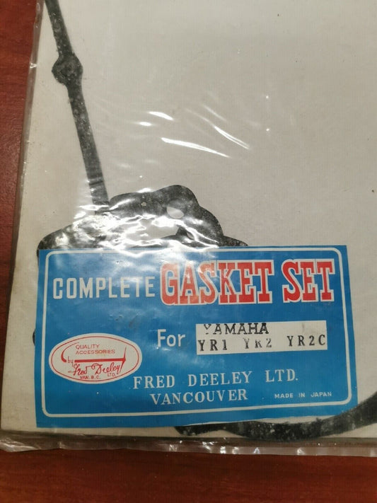 NOS Yamaha YR1 YR2 YR2C COMPLETE GASKET KIT Y79