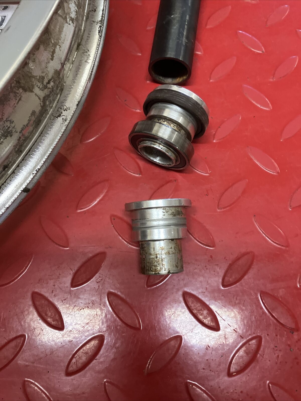 Honda CR250R 1989 WARP 9 Rear wheel back rim hub CR125R CR500R 18x2.15