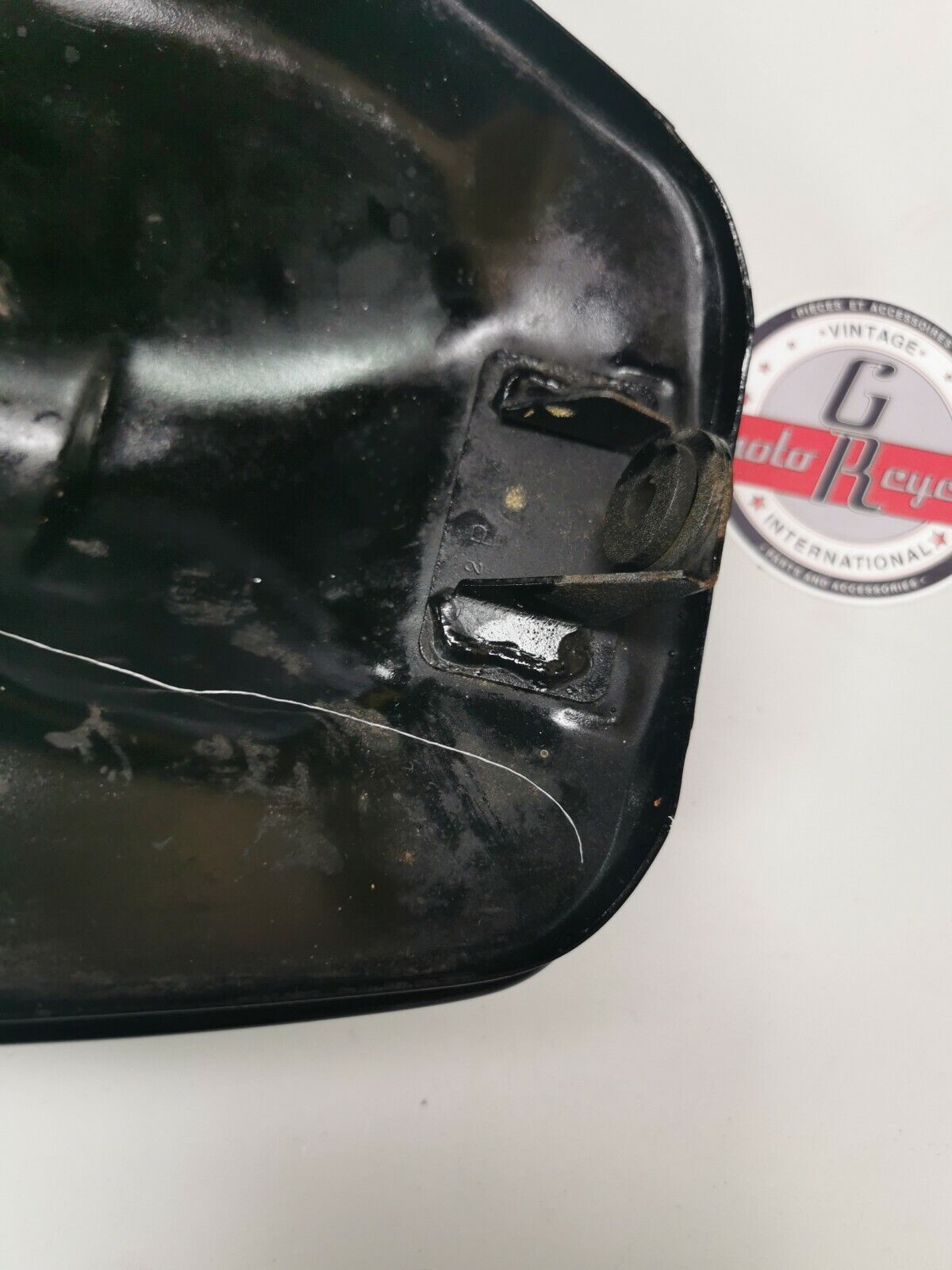 Kawasaki KZ440 fuel tank gas petrol reservoir cap petcock emblem badge 2 G