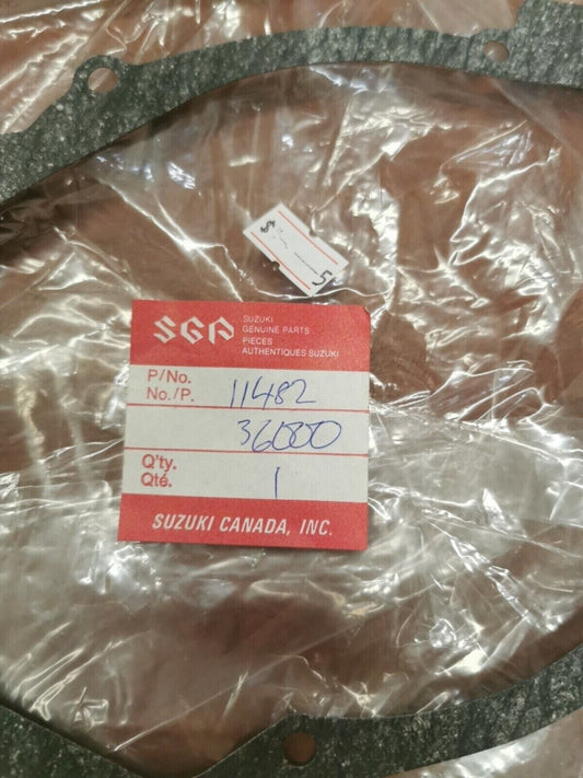 NOS Suzuki 1973 - 1977 GT185 CLUTCH COVER GASKET 11482-36000-H17 S15