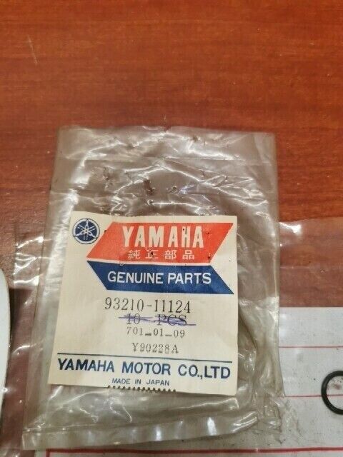 NOS Yamaha O-RING (1.6-10.6) 93210-11124-00 Y166