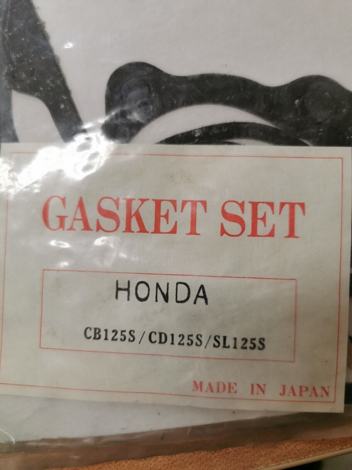 NOS HONDA CB125S CD125S SL125S COMPLETE GASKET SET H16