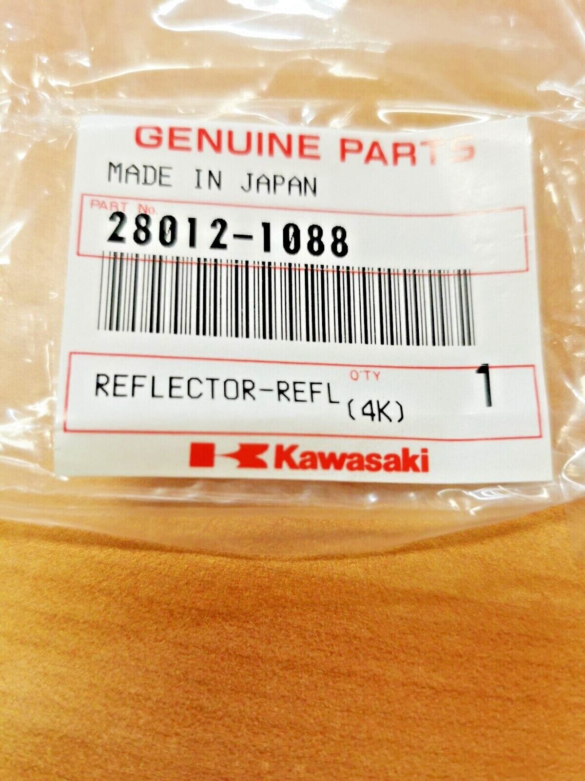 NOS KAWASAKI KL650 KLF300 KLR650 2001 - 2022 REFLEX REFLECTOR 28012-1088 K7