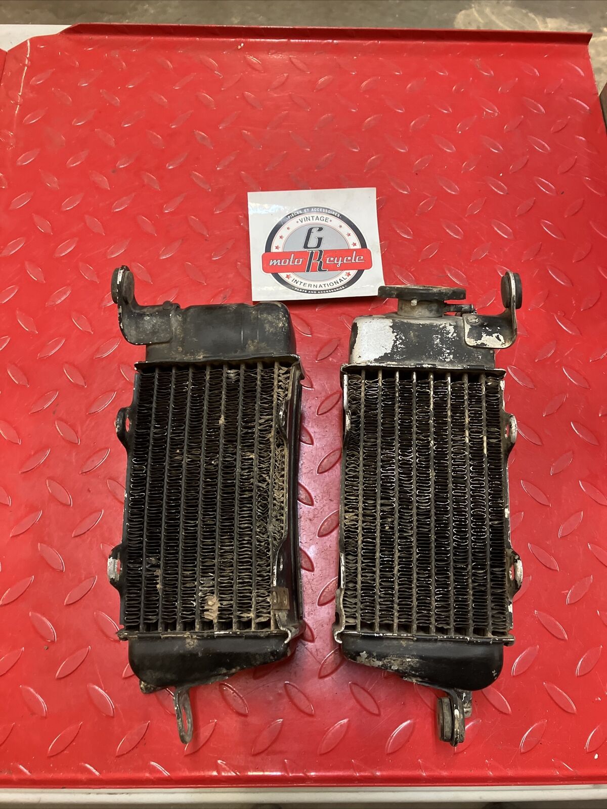 Honda CR250R 1984 Left right radiator