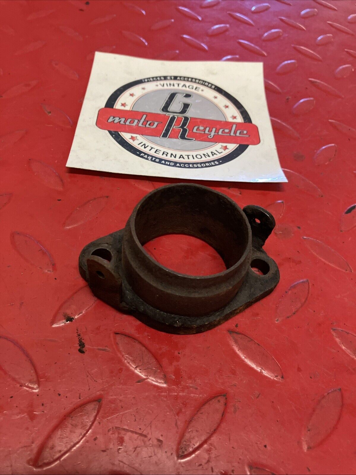 Can-Am TNT250 MX1 TNT 250 cylinder exhaust manifold flange 420-273-695 U3