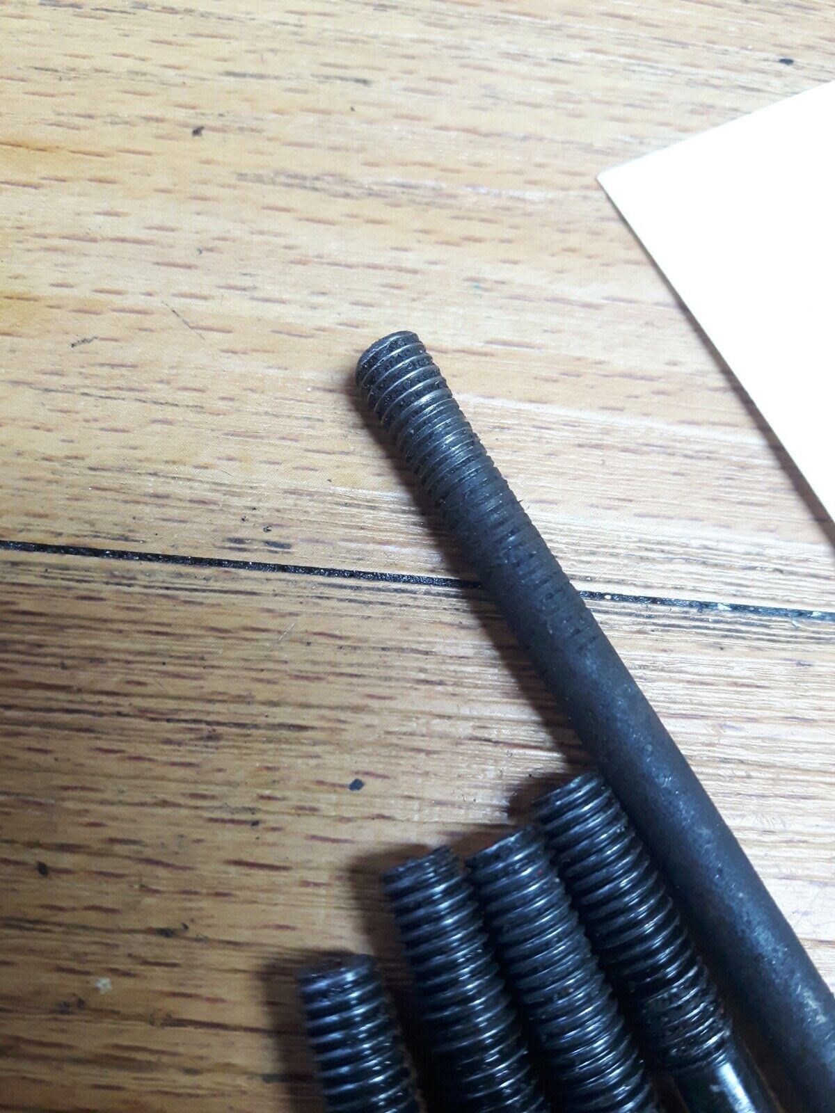 Honda CR250R 1986 motor bottom end crankcase bolt flange hardware
