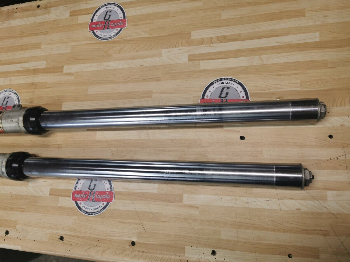 Kawasaki KX125 1986 front fork shock absorber supension damper left right
