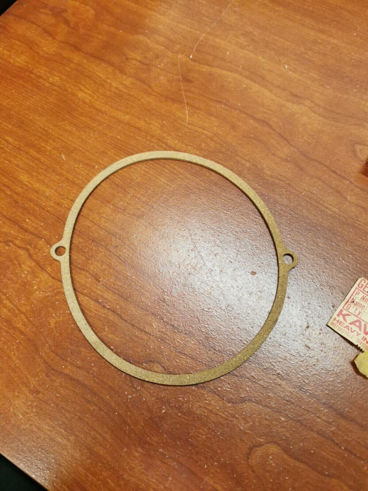 NOS Kawasaki H1 H2 KH500 POINT CAP GASKET 14050-008 K36