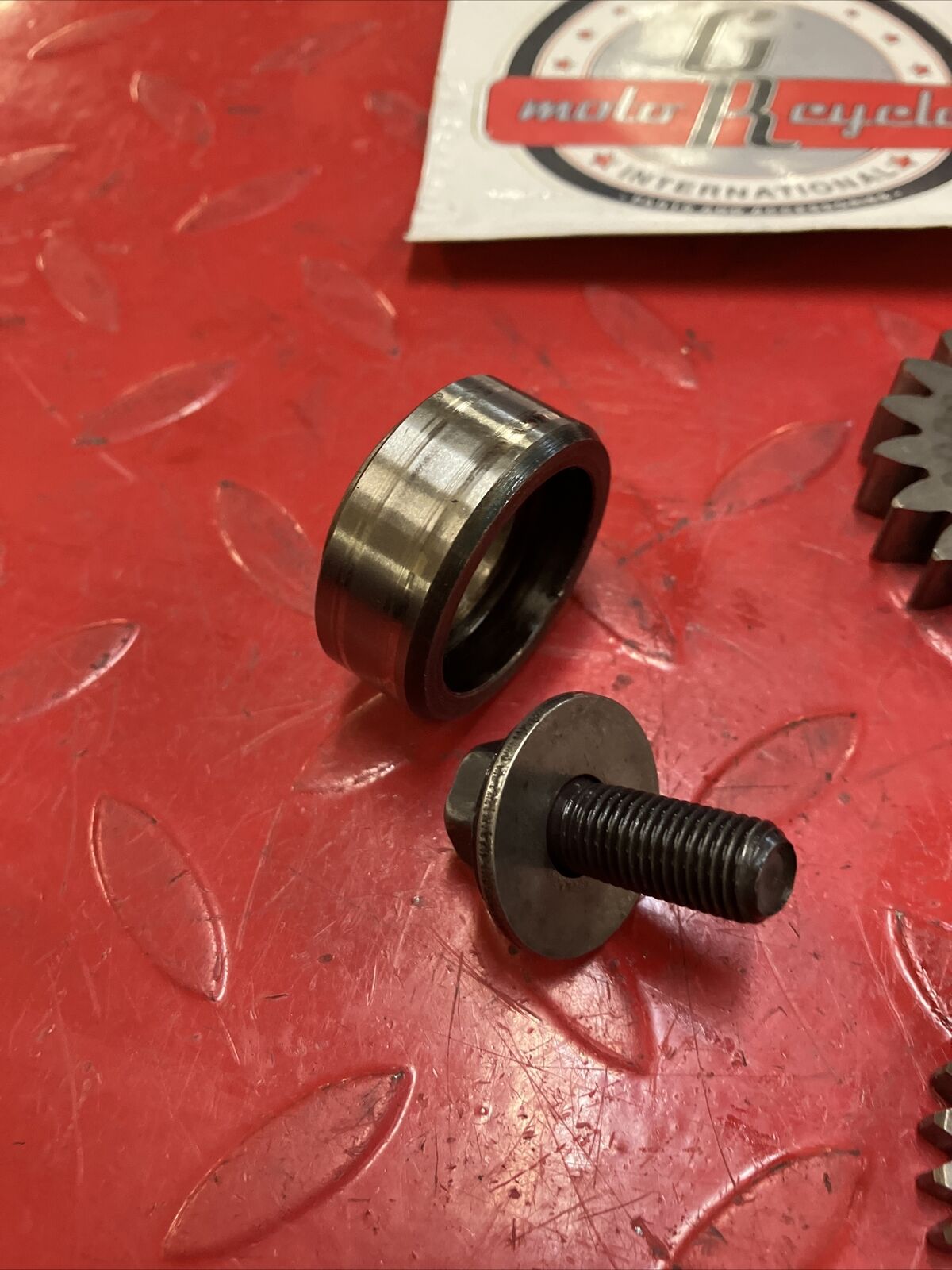 Honda CR250R 1982 primary water pump drive gear 19231-KA4-000